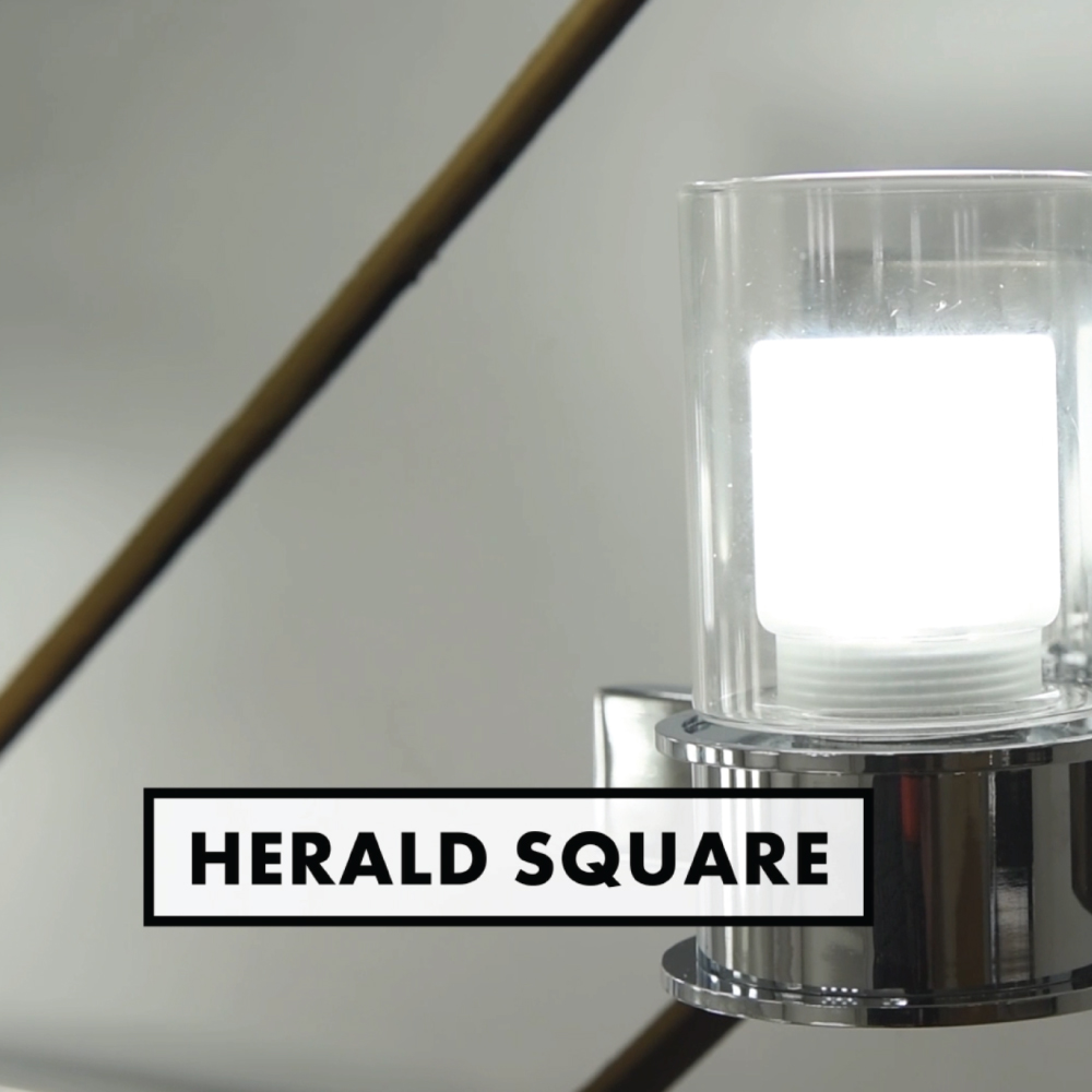 Herald Square - 2 Light LED Bath