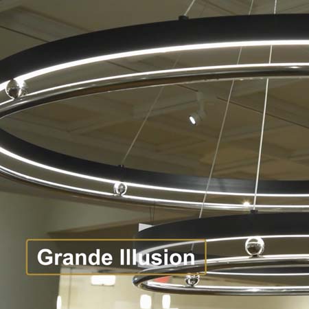 Grande Illusion - 13.25" LED Pendant