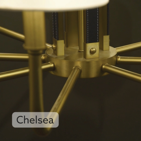 Chelsea - 4 Light Semi Flush