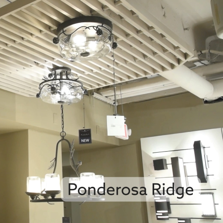 Ponderosa Ridge - 2 Light Flush Mount