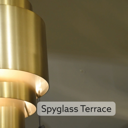 SpyGlass Terrace - 1 Light Pendant