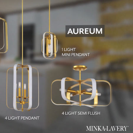 Aureum 4 Light Pendant