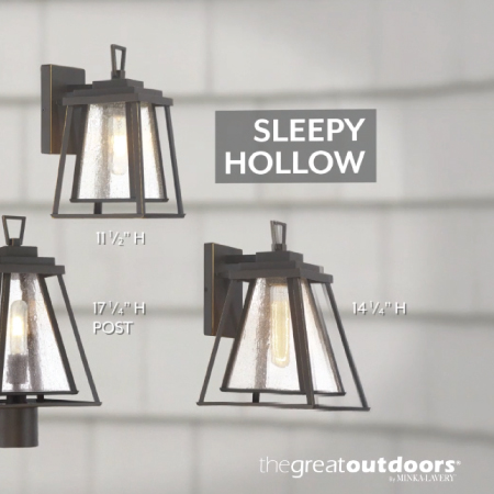 Sleepy Hollow - 1 Light Small Wall Mount Fixture