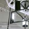 Trizay - 5 Light LED Flush Mount