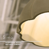 Sima - 1 Light Pendant in Metal and Cement